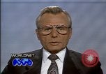 Image of Frank Carlucci speaking about drug trafficking United States USA, 1987, second 42 stock footage video 65675028281
