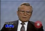 Image of Frank Carlucci speaking about drug trafficking United States USA, 1987, second 44 stock footage video 65675028281