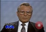 Image of Frank Carlucci speaking about drug trafficking United States USA, 1987, second 49 stock footage video 65675028281
