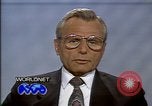 Image of Frank Carlucci speaking about drug trafficking United States USA, 1987, second 53 stock footage video 65675028281