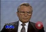 Image of Frank Carlucci speaking about drug trafficking United States USA, 1987, second 55 stock footage video 65675028281