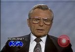 Image of Frank Carlucci speaking about drug trafficking United States USA, 1987, second 58 stock footage video 65675028281