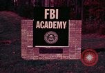 Image of Federal Bureau of Investigation Quantico Virginia USA, 1976, second 53 stock footage video 65675028296