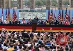 Standbild Ronald Reagan Berlin Deutschland, 1987, aus Sekunde 7 historischem Filmmaterial Videoclip 65675028309