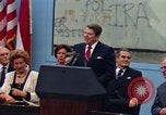 Standbild Ronald Reagan Berlin Deutschland, 1987, aus Sekunde 38 historischem Filmmaterial Videoclip 65675028309