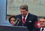 Standbild Ronald Reagan Berlin Deutschland, 1987, aus Sekunde 49 historischem Filmmaterial Videoclip 65675028309