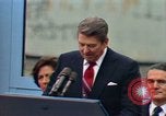 Standbild Ronald Reagan Berlin Deutschland, 1987, aus Sekunde 54 historischem Filmmaterial Videoclip 65675028309