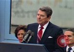 Standbild Ronald Reagan Berlin Deutschland, 1987, aus Sekunde 62 historischem Filmmaterial Videoclip 65675028309