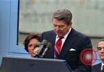 Standbild Präsident Ronald Reagan Berlin Deutschland, 1987, aus Sekunde 5 historischem Filmmaterial Videoclip 65675028310