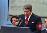 Standbild Präsident Ronald Reagan Berlin Deutschland, 1987, aus Sekunde 10 historischem Filmmaterial Videoclip 65675028310