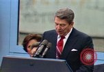 Standbild Präsident Ronald Reagan Berlin Deutschland, 1987, aus Sekunde 38 historischem Filmmaterial Videoclip 65675028310
