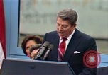 Standbild Präsident Ronald Reagan Berlin Deutschland, 1987, aus Sekunde 47 historischem Filmmaterial Videoclip 65675028310