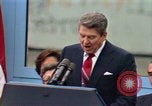Standbild Präsident Ronald Reagan Berlin Deutschland, 1987, aus Sekunde 51 historischem Filmmaterial Videoclip 65675028310