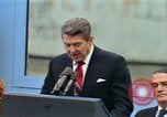Standbild Ronald Reagan Tear Down This Wall Berlin Deutschland, 1987, aus Sekunde 46 historischem Filmmaterial Videoclip 65675028311