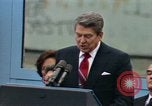 Standbild Ronald Reagan Berlin Deutschland, 1987, aus Sekunde 36 historischem Filmmaterial Videoclip 65675028312