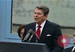Standbild Ronald Reagan Berlin Deutschland, 1987, aus Sekunde 37 historischem Filmmaterial Videoclip 65675028312