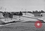 Standbild Ersten Weltkrieg US Army aviator Ausbildung United States USA, 1917, aus Sekunde 50 historischem Filmmaterial Videoclip 65675028345