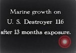 Standbild marine Borer Maryland United States USA, 1930, aus Sekunde 28 historischem Filmmaterial Videoclip 65675028370