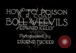 Image of poisoning Boll Weevils United States USA, 1921, second 20 stock footage video 65675028395