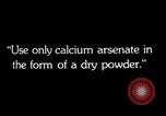 Image of calcium arsenate United States USA, 1921, second 6 stock footage video 65675028396
