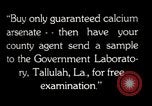 Image of calcium arsenate United States USA, 1921, second 32 stock footage video 65675028396