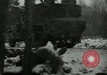 Image US Army 1st Infantry Division à la bataille des Ardennes et en Allemagne Western Front théâtre européen, 1945, de la seconde 33 séquences d'archives historiques vidéo 65675028436