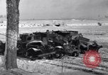 Image des épaves de véhicules Bastogne Belgique, 1945, de la seconde 38 séquences d'archives historiques vidéo 65675028441