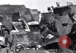 Image des épaves de véhicules Bastogne Belgique, 1945, de la seconde 46 séquences d'archives historiques vidéo 65675028441