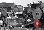 Image des épaves de véhicules Bastogne Belgique, 1945, de la seconde 47 séquences d'archives historiques vidéo 65675028441