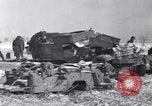 Image des épaves de véhicules Bastogne Belgique, 1945, de la seconde 53 séquences d'archives historiques vidéo 65675028441