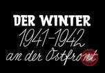 Standbild Schnee gebunden Deutsche angreifen Ostfront, 1942, aus Sekunde 15 historischem Filmmaterial Videoclip 65675028442