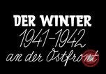Standbild Schnee gebunden Deutsche angreifen Ostfront, 1942, aus Sekunde 16 historischem Filmmaterial Videoclip 65675028442