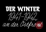 Standbild Schnee gebunden Deutsche angreifen Ostfront, 1942, aus Sekunde 18 historischem Filmmaterial Videoclip 65675028442