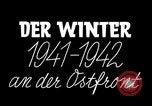 Standbild Schnee gebunden Deutsche angreifen Ostfront, 1942, aus Sekunde 19 historischem Filmmaterial Videoclip 65675028442