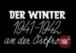 Standbild Schnee gebunden Deutsche angreifen Ostfront, 1942, aus Sekunde 22 historischem Filmmaterial Videoclip 65675028442