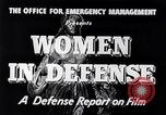 Immagine di Donne americane United States USA, 1941, secondo 5 filmato di repertorio 65675028444