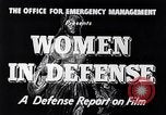 Immagine di Donne americane United States USA, 1941, secondo 8 filmato di repertorio 65675028444