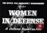 Immagine di Donne americane United States USA, 1941, secondo 9 filmato di repertorio 65675028444