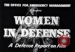 Immagine di Donne americane United States USA, 1941, secondo 12 filmato di repertorio 65675028444