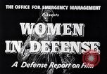 Immagine di Donne americane United States USA, 1941, secondo 14 filmato di repertorio 65675028444