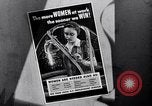 Image Les femmes américaines en travailleurs effort de guerre Seconde Guerre Mondiale United States USA, 1944, de la seconde 38 séquences d'archives historiques vidéo 65675028450