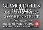 Image American women United States USA, 1943, de la seconde 7 séquences d'archives historiques vidéo 65675028453