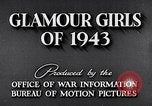 Image American women United States USA, 1943, de la seconde 14 séquences d'archives historiques vidéo 65675028453
