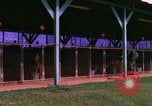 Image of K-9 sentry dogs Phu Cat Air Base Vietnam, 1969, second 12 stock footage video 65675028491