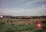 Image of sentry dogs Tan Son Nhut Air Force Base Vietnam, 1965, second 23 stock footage video 65675028494