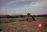 Image of sentry dogs Tan Son Nhut Air Force Base Vietnam, 1965, second 40 stock footage video 65675028494