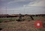 Image of sentry dogs Tan Son Nhut Air Force Base Vietnam, 1965, second 41 stock footage video 65675028494