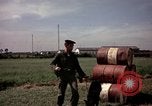 Image of sentry dogs Tan Son Nhut Air Force Base Vietnam, 1965, second 53 stock footage video 65675028494