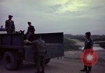 Image of sentry dogs Tan Son Nhut Air Force Base Vietnam, 1965, second 26 stock footage video 65675028507