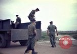 Image of sentry dogs Tan Son Nhut Air Force Base Vietnam, 1965, second 50 stock footage video 65675028507